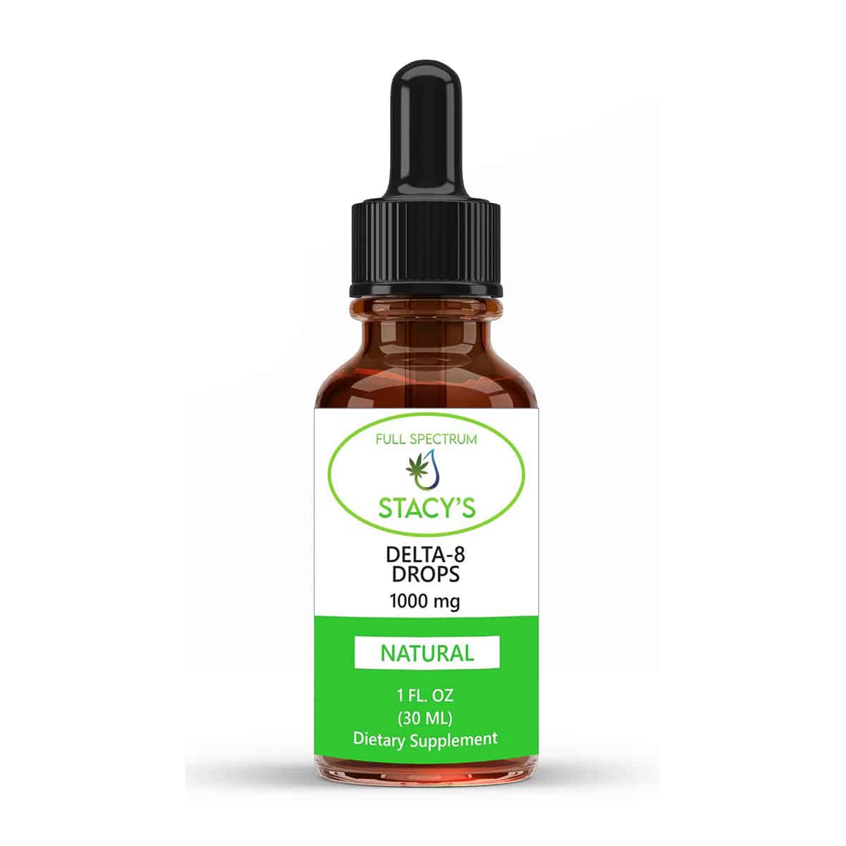 Delta-8 Tincture Drops (with MCT), Delta 8 THC
