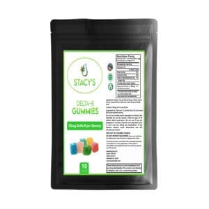 Delta-8 THC Gummies 10pk | Stacey's CBD Oil Products